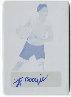 2021-22 Leaf Metal #BA-JF1 Johnuel Fland Printer Plate - Image 1 of 2