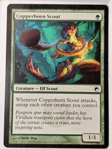 Copperhorn Scout - Scars of Mirrodin - Magic the Gathering MTG Nice! - Picture 1 of 2