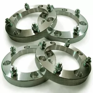 Four - 1 inch ATV 4x115 Wheel Spacers Arctic Cat Textron Wildcat Prowler Yamaha - Picture 1 of 5