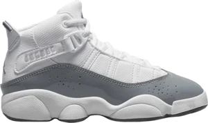 Air Jordan Jordan 6 Rings PreSchool White Cool Grey 323432-121 Youth Size - Picture 1 of 1
