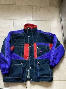 Colmar Sky Line Padded Ski Jacket | Vintage Retro Winter Sports Snow Coat 2 Xl - Picture 1 of 6