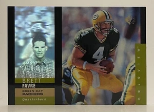 1995 Upper Deck SP Brett Favre Holoview #36 Packers HOF - Picture 1 of 2