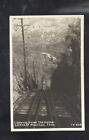 RPPC LOOKOUT MOUNTAIN TENNESSEE RAILROAD CAR INCLINE VINTAGE REAL PHOTO POSTCARD