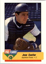 1994 Appleton Foxes Fleer/ProCards #1056 Jose Cuellar