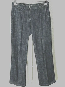 JH Collectibles Trouser Jeans Stretch Size 10 Dark Charcoal Gray - Picture 1 of 8