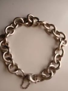 Tiffany & Co Sterling Silver Bracelet 7 Inches - Picture 1 of 2