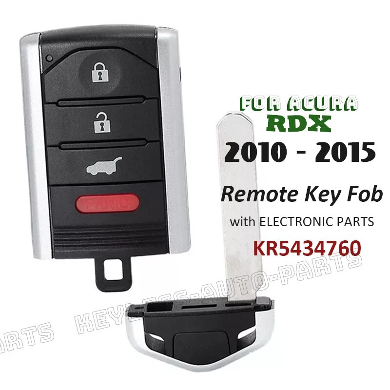 KR5434760 for Acura RDX 2010 2011 2012 2013 2014 2015 Keyless Remote Key Fob - Image 1 of 4