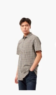 Camisa a Cuadros CRAGHOPPERS Para Hombre Nour Manga Corta | Parka Verde Cuadros Talla Grande  Foto 1 de 4