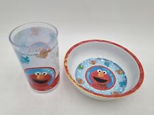 Collectable Sesame Street Elmo Children's Bowl And Cup