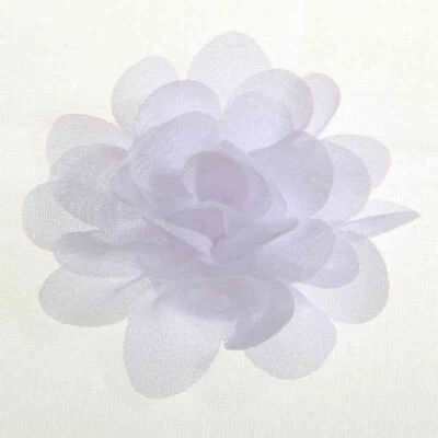 Diadema de tela con flores de gasa - 5 cm pinzas para el cabello para mujeres accesorios boutique 5 piezas Foto 1 de 4