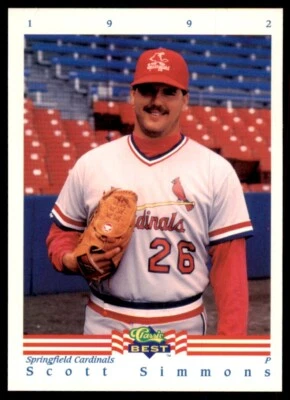 1992 Classic Best Scott Simmons Baseball Cards #271 - Image 1 of 2