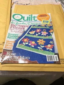 Quilt Magazine - April/May 2010 Issue GardenDesigns, Quilt - Picture 1 of 2