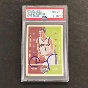 2012-13 Panini Past & Present #78 Goran Dragic Signed Card AUTO 10 PSA/DNA Slabb - Picture 1 of 2