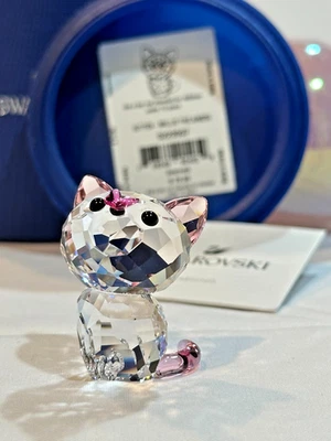 SWAROVSKI LOVLOT KITTEN – MILLIE THE AMERICAN SHORTHAIR #5223597 Mint Retired - Image 1 of 4