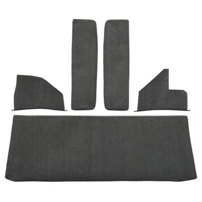 Alfombra para camioneta Chevrolet 1955-1958 cabina trasera puerta de pared y paneles de retroceso bucle Foto 1 de 4