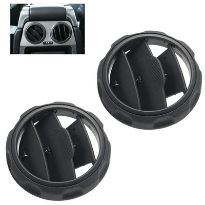 Vent Grille Bezel Car Vent Grille Bezel 2pcs Center Console Direct Replacement - Image 1 of 4