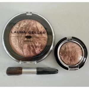 Laura Geller Medium Bronze-n-Brighten Backpuder Duo mit Pinsel Make-up Set - Bild 1 von 6