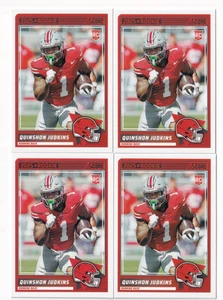 (4) Quinshon Judkins 2025 SCORE ROOKIE CARD LOT #38 CLEVELAND BROWNS RC - Picture 1 of 1