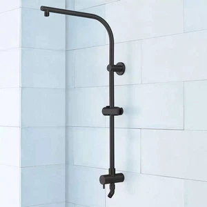 Signature Hardware SHSR7010MB Retrofit Exposed Pipe Shower Rail with Slide Bar M - Picture 1 of 2