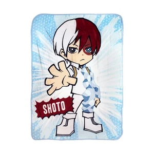 My Hero Academia Shoto Todoroki 45 x 60 Inch Fleece Throw Blanket - Picture 1 of 3