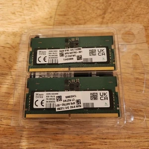 SK Hynix 16GB DDR5 SODIMM RAM 5600MHz | Used RAM (8GB x 2) - Picture 1 of 4
