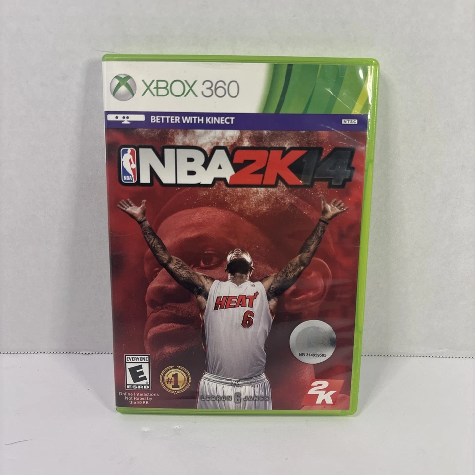 NBA 2K14 LeBron James Xbox 360 Excellent Condition Tested Game - Image 1 of 3
