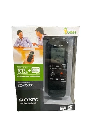 Sony Digital Voice Recorder ICD-PX333 Handheld 4 GB Internal Memory New Sealed - Image 1 of 4