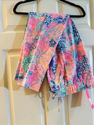 Pantalones de punto Lilly Pulitzer Emora para mujer talla M Multi Splendor en la arena nuevos con etiquetas Foto 1 de 4