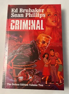 Criminal Deluxe Edition Vol 2 By Ed Brubaker Hardcover New Factory Sealed - Picture 1 of 3