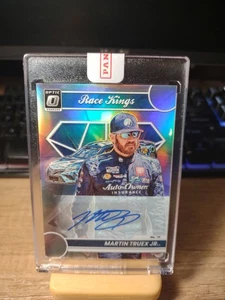 Martin Truex Jr 2023 Donruss Optic Race Kings Auto Holo Silver Prizm 36/49 - Picture 1 of 2