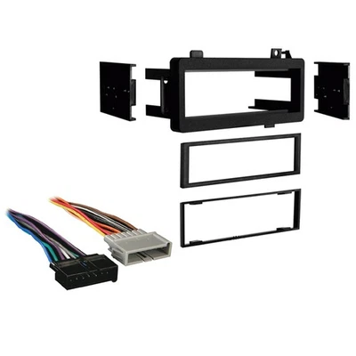 Fits Plymouth Neon 1995-1999 Single DIN Stereo Harness Radio Install Dash Kit - Image 1 of 3