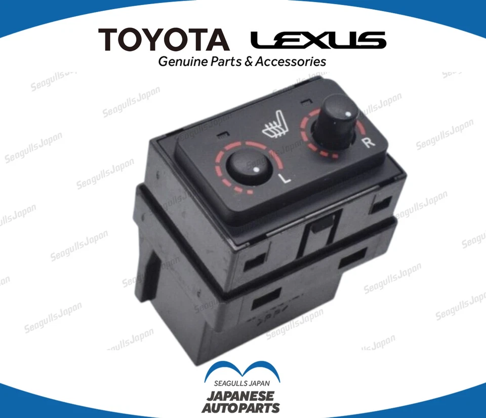 Interruptor calentador asiento Toyota genuino OEM LAND CRUISER URJ200 84751-60191 OEM nuevo Foto 1 de 1