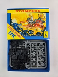Epic Space Marine 40k Stompers Complete w/ Nice box 1993 Games Workshop - Picture 1 of 10