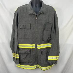 TECGEN WILDLAND FIRE FIGHTING PROTECTIVE UTILITY JACKET XLT ASHBURN HILL CORP - Picture 1 of 9