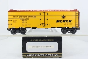 K-Line O Gauge Monon Fruit Growers Express Reefer Excellent - Picture 1 of 8