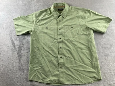 Vintage Orvis Shirt Mens Size XL 2xl Light Green Fly Fishing Top - Image 1 of 4