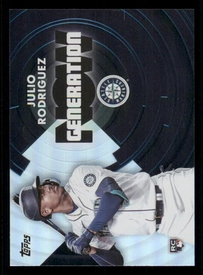 2022 Topps Generation Now #GN62 Julio Rodriguez - Image 1 of 2