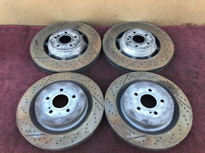 Mercedes W205 R231 C63 Sl63 Sl65 Front Rear Amg Brake Disc Rotors Rotor Set  oem - Image 1 of 4