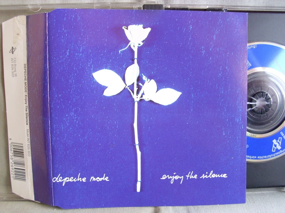 Depeche Mode- Enjoy the Silence (blau)- 3"-Inch- 4-Track-MCD- lesen! - Bild 1 von 1