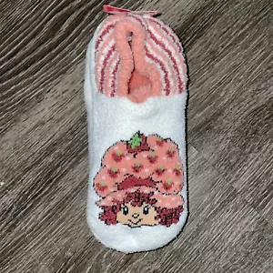 Strawberry Shortcake Girl's Slipper Socks Shoe Size 9-11 NWT - Picture 1 of 4