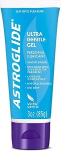 Astroglide Ultra Gentle Gel Lube, Personal Lubricant, Long-Lasting Pleasure, 3Oz - Picture 1 of 4