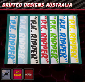SE PK Ripper Style Frame Decals - Inc landing gear Fork Decal 10 colours