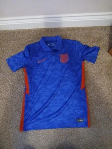 England Nike Auswärtstrikot 2020-2021 blau Large Jungen 147-158 cm - Bild 1 von 8