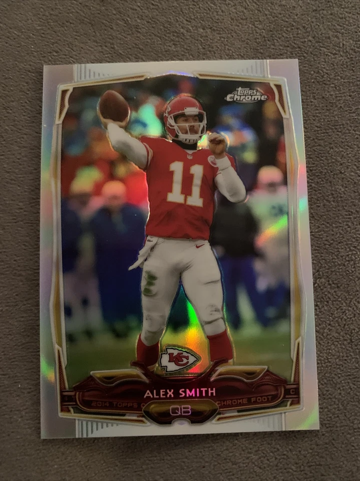 2014 Topps Chrome Alex Smith Refractor #54 - Image 1 of 2