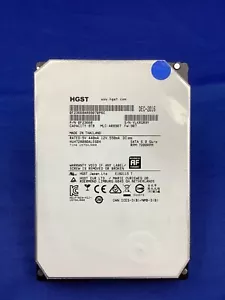 HUH728080ALE604 HGST 8TB 7.2K 6Gbps SATA 3.5in 512e HDD - Picture 1 of 6