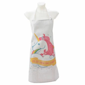 KidsChristmas Enchanted Rainbows Unicorn Apron - Kitchen- Cooking -Arts & Craft - Picture 1 of 1
