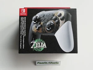 SWITCH PRO CONTROLLER MANETTE ZELDA TEARS OF THE KINGDOM 🌟 NEW BRANDED ! NEUVE - Photo 1/6