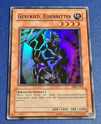 Gerfried, Eisenritter #PSV-G101 Super Rare Pharaoh's Servant 2002 DE N.Mint-Mint - Bild 1 von 4