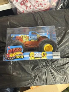 Hot Wheels Monster Trucks Oversized 1:24 Scale Funny Feelings - New In Box - Picture 1 of 3