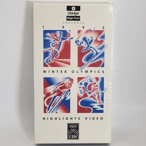 1992 Winter Olympics Highlights VHS New Sealed Dodge Trucks Presents Fox Video - Picture 1 of 2